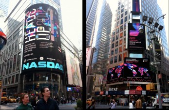 Groundwater on Times Square